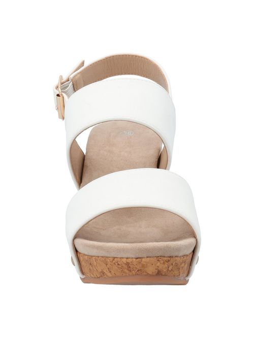 Sandalia Para Mujer Sintético Martita Blanco Hush Puppies