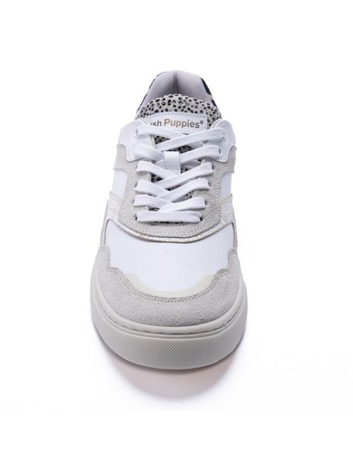 Zapatilla Para Mujer Cuero Aranza Blanco Hush Puppies