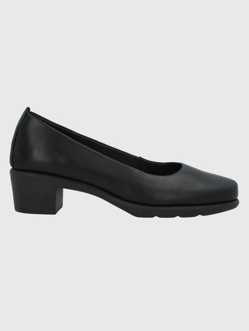 Zapato Para Mujer Cuero Tiina Negro Hush Puppies
