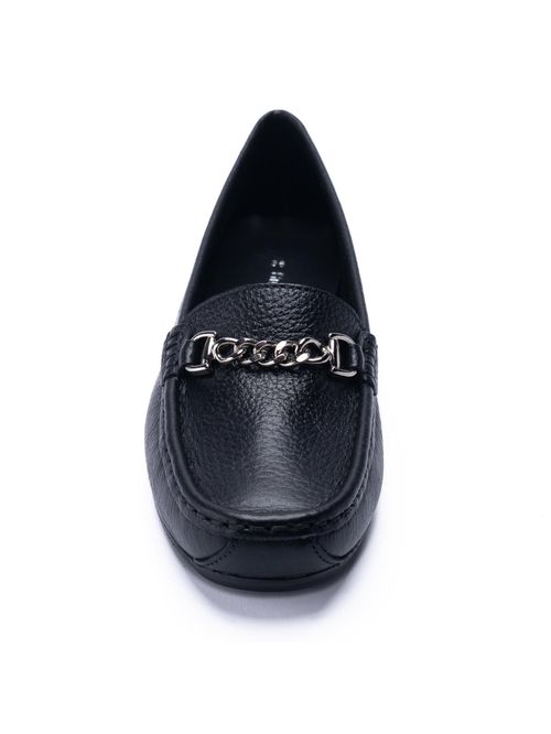 Mocasín Para Mujer Cuero debora Negro Hush Puppies