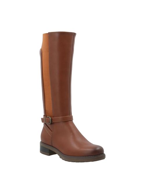 Bota Para Mujer Sintético Mili Cognac Hush Puppies