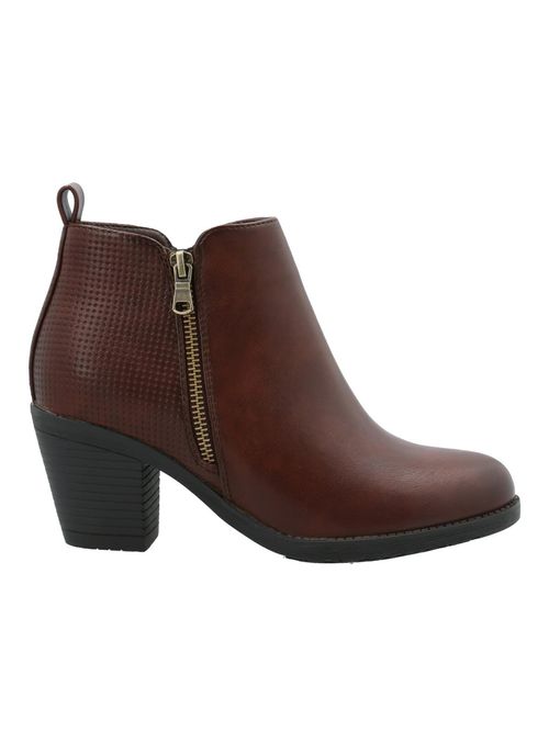 Botín Para Mujer Livorno Café Hush Puppies
