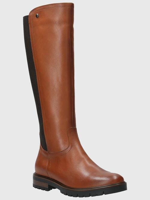 Bota Para Mujer Cuero Edra Marrón Hush Puppies