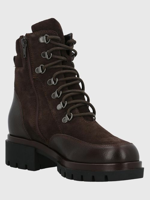 Botín Para Mujer Cuero Holborn Marrón Hush Puppies