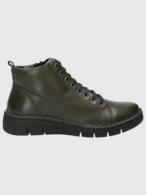 Botín Para Mujer Cuero Winnet Verde Hush Puppies
