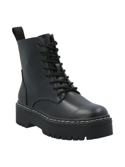 Botín Para Mujer Sintético Greta Negro Hush Puppies