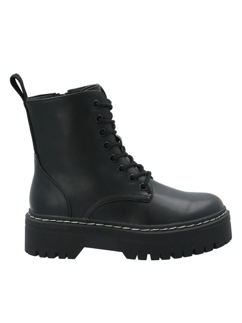Botín Para Mujer Sintético Greta Negro Hush Puppies