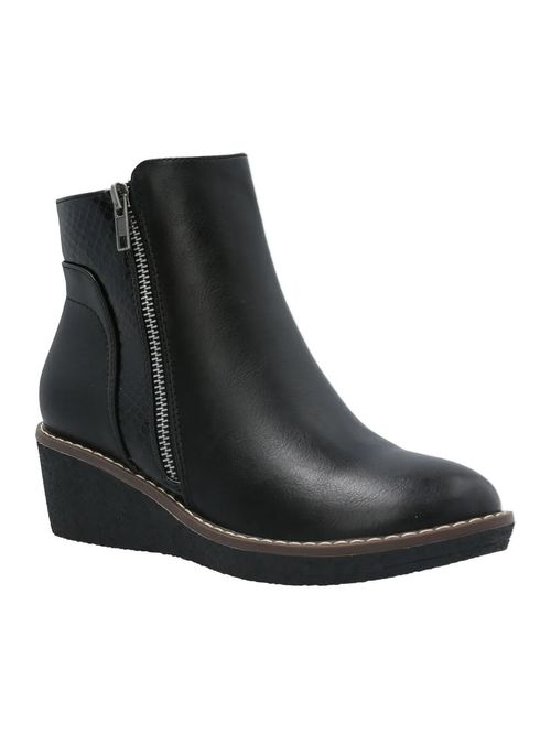 Botín Para Mujer Sintético Lola Negro Hush Puppies