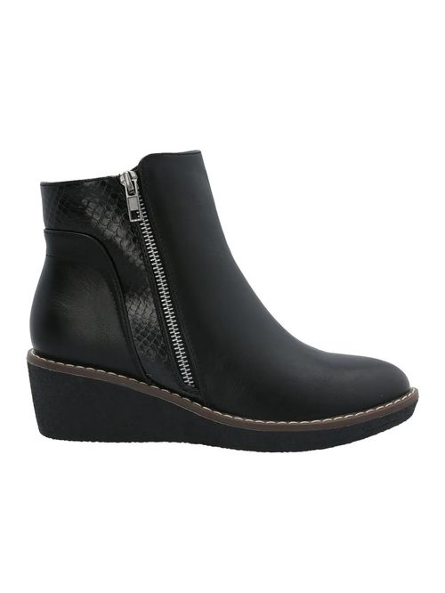 Botín Para Mujer Sintético Lola Negro Hush Puppies