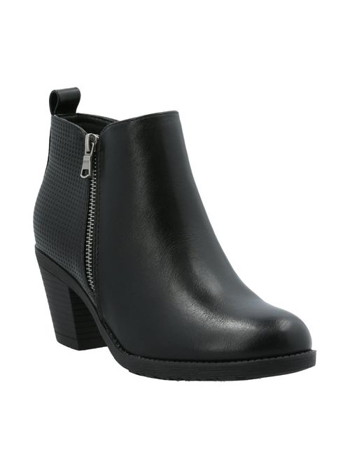 Botín Para Mujer Livorno Negro Hush Puppies