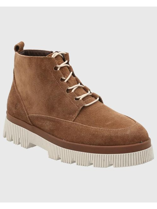 Botín Para Mujer Cuero Ruffen Marrón Hush Puppies