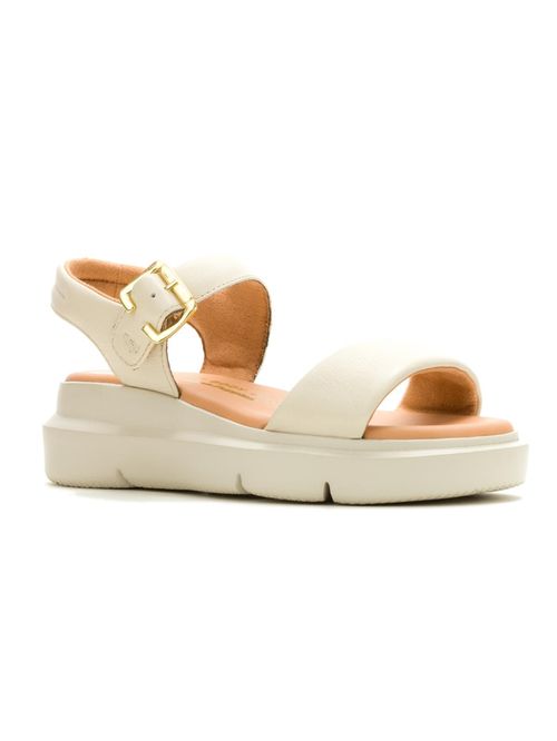 Sandalia Para Mujer Cuero Uplift Strap Beige Hush Puppies