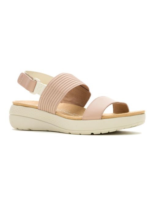 Sandalia Para Mujer Cuero Breathe Gore Taupe Hush Puppies