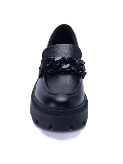 Mocasín Para Mujer Cuero Ariana Negro Hush Puppies