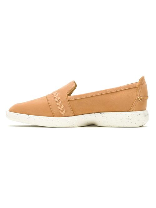 Zapato Para Mujer Cuero Aura Loafer Canela Hush Puppies