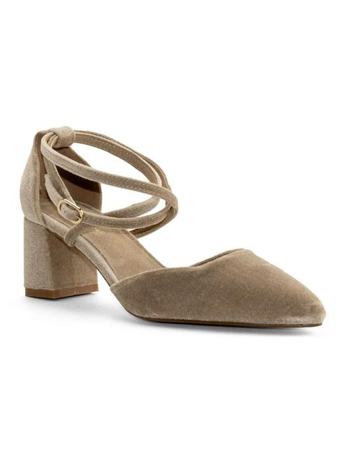 Zapato Para Mujer Velvet Cornnelia Beige Hush Puppies