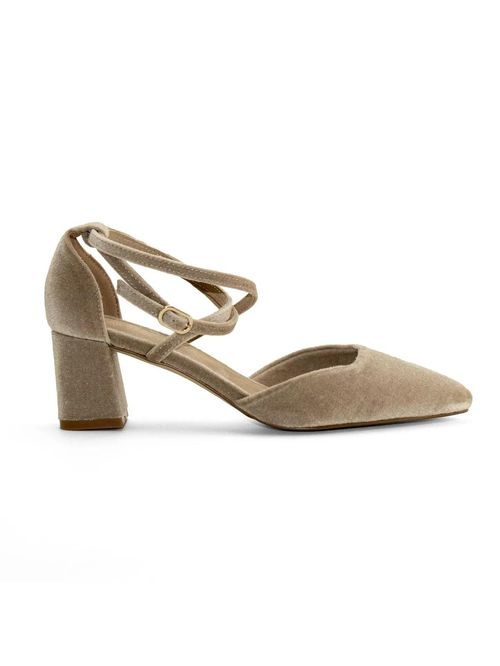 Zapato Para Mujer Velvet Cornnelia Beige Hush Puppies