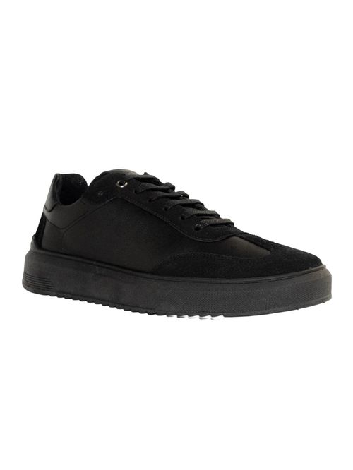 Zapatillas Para Hombre Cuero Fito I Negro Hush Puppies