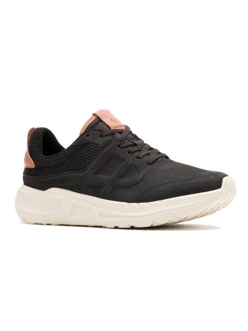 Zapatilla Para Hombre Cuero Seventy8 LTHR Negro Hush Puppies