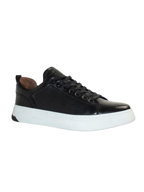 Zapatillas Para Hombre Cuero Chicago Negro Hush Puppies