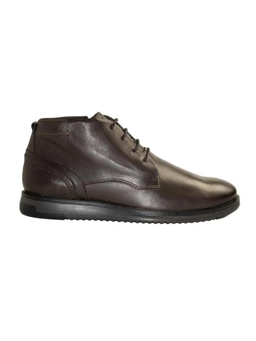 Botines Para Hombre Cuero Hammer Marrón Hush Puppies