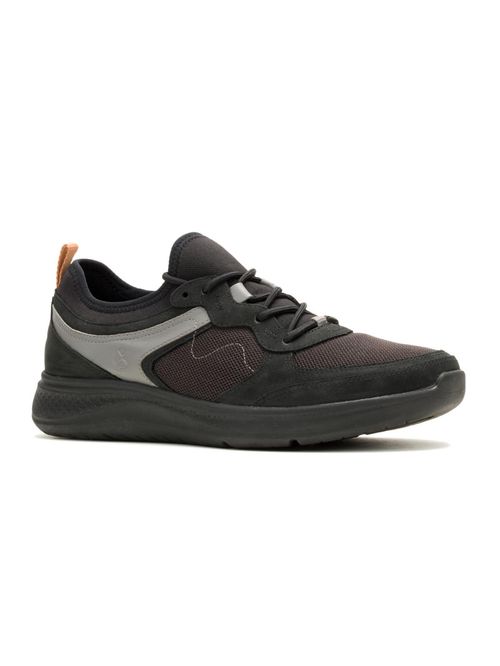 Zapatilla Para Hombre Cuero Elevate Hybrid Lace Negro Hush Puppies