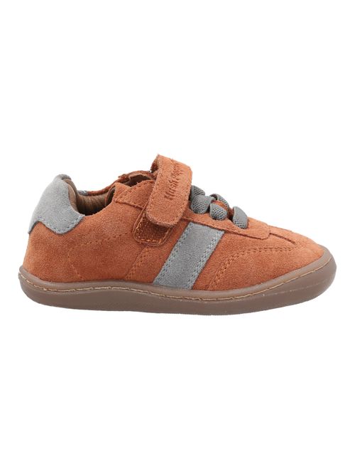 Zapatilla Para Niño Cuero Zake Naranjo Hush Puppies