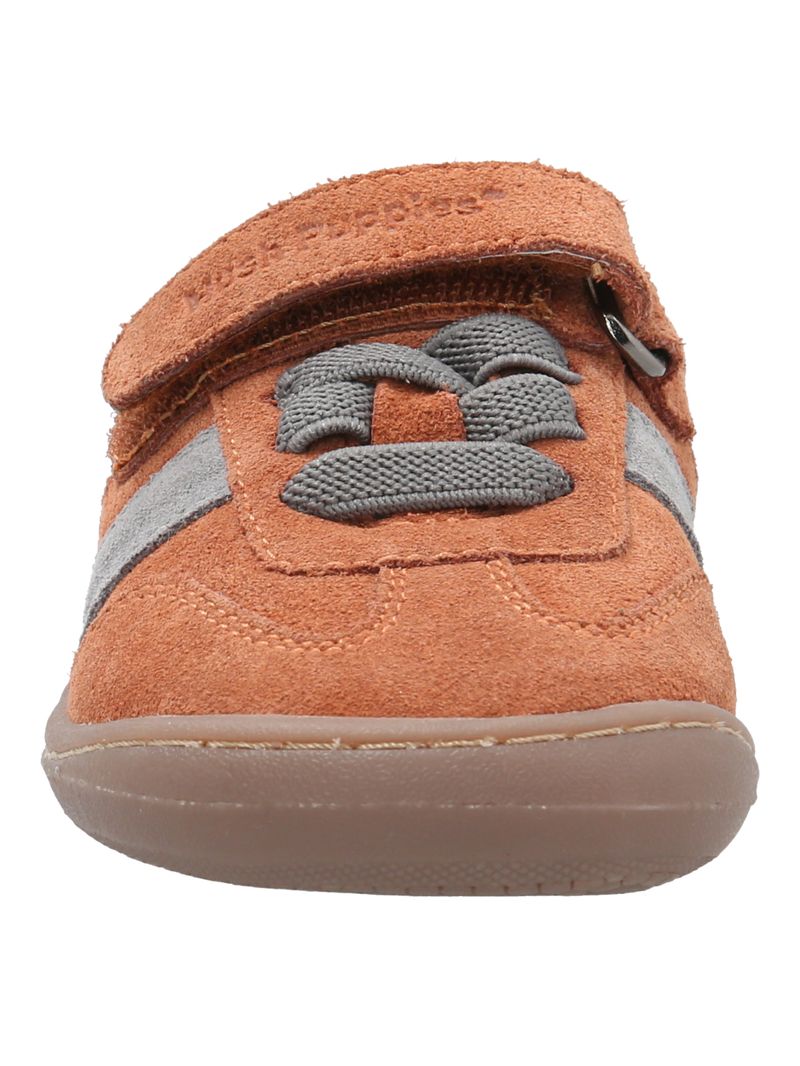 Zapatilla-Para-Niño-Cuero-Zake-Naranjo-Hush-Puppies