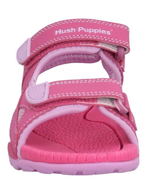 Sandalia Para Niña Sintetico Rio Rosado Hush Puppies