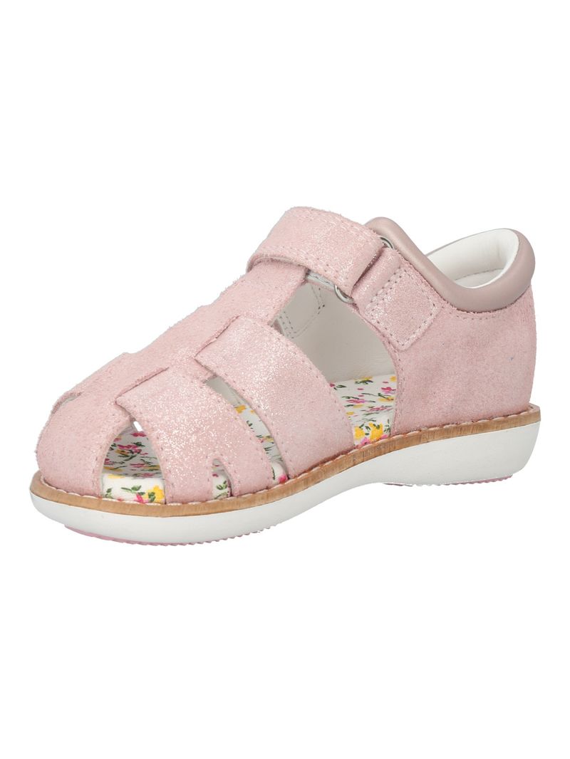 Sandalia-Para-Niña-Cuero-Abaco-Rosado-Hush-Puppies