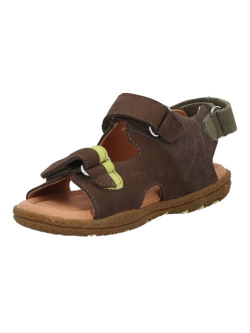Sandalia Para Niño Cuero Blap Café Hush Puppies