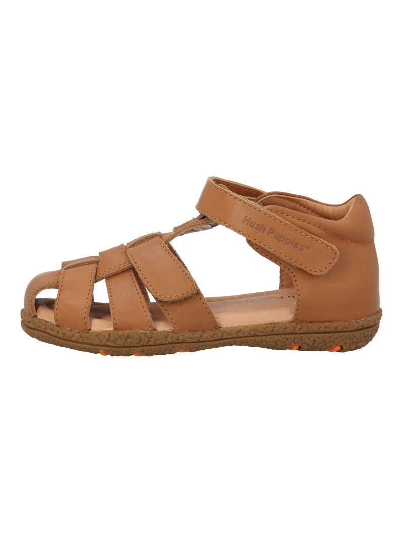 Sandalia-Para-Niño-Cuero-Palmira-Cafe-Hush-Puppies