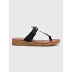 Sandalia-Para-Mujer-Sintetico-Furdo-Negro-Hush-Puppies