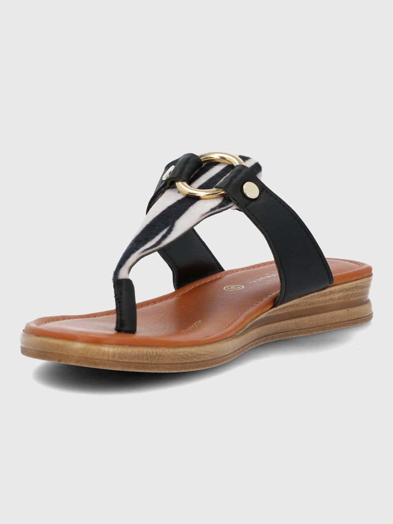 Sandalia-Para-Mujer-Sintetico-Furdo-Negro-Hush-Puppies