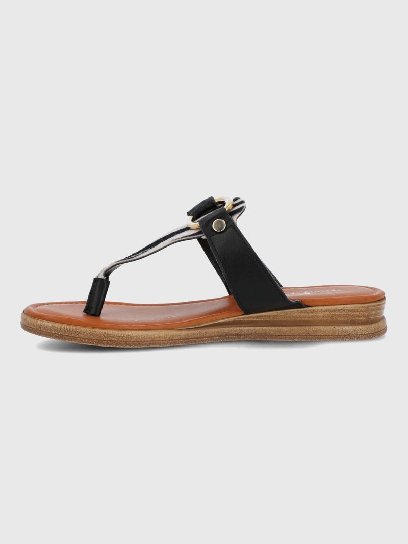 Sandalia-Para-Mujer-Sintetico-Furdo-Negro-Hush-Puppies