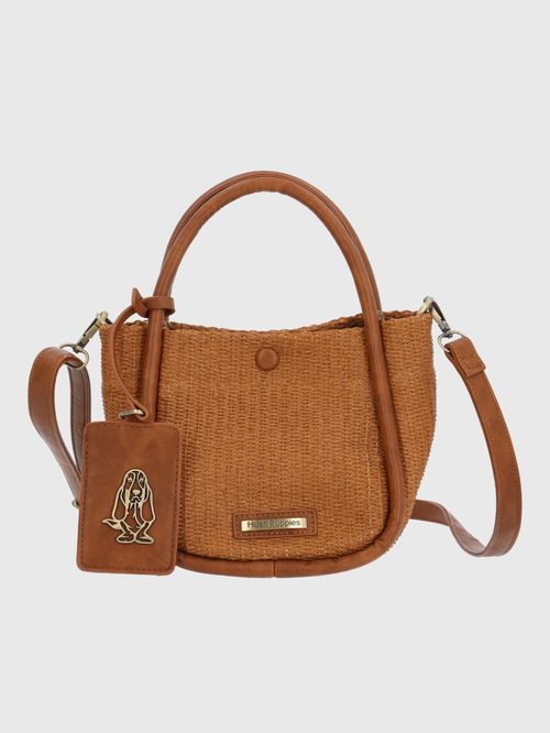 Cartera Para Mujer Sintético Yang Bag Café Hush Puppies