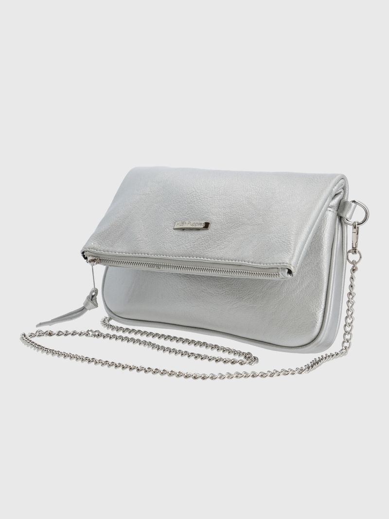 Cartera-Para-Mujer-Sintetico-Metal-Cross-Metalizado-Hush-Puppies