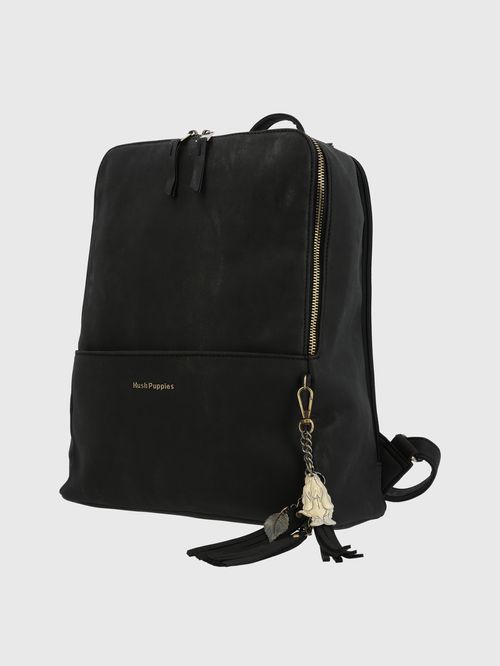 Mochila Para Mujer Sintético Danny Back Negro Hush Puppies