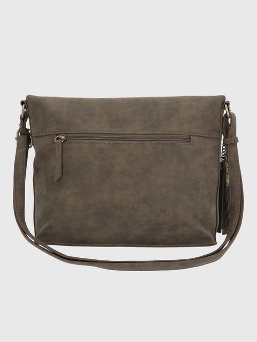 Cartera Para Mujer Sintético Darren Cross Café Hush Puppies