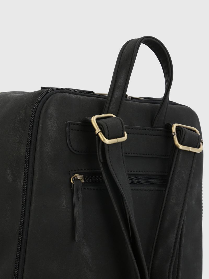 Mochila-Para-Mujer-Sintetico-Danny-Back-Negro-Hush-Puppies