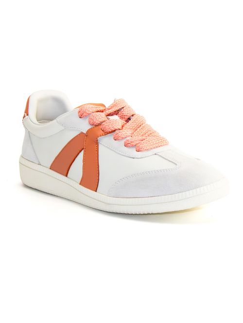 Zapatilla Para Mujer Cuero Raffa Blanco Hush Puppies