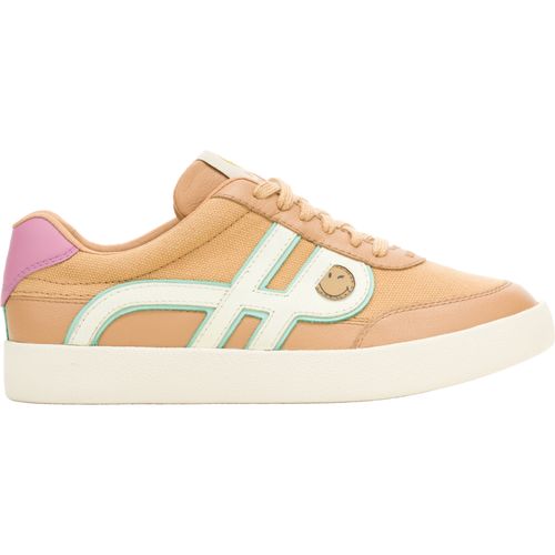 Zapatilla Para Mujer Cuero Seventy8 Charlie Marron Claro Hush Puppies