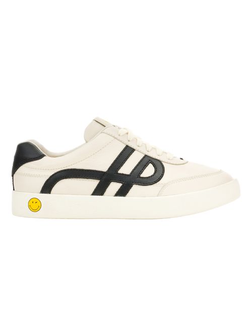 Zapatilla Para Mujer Cuero Seventy8 Charlie Beige Claro Hush Puppies