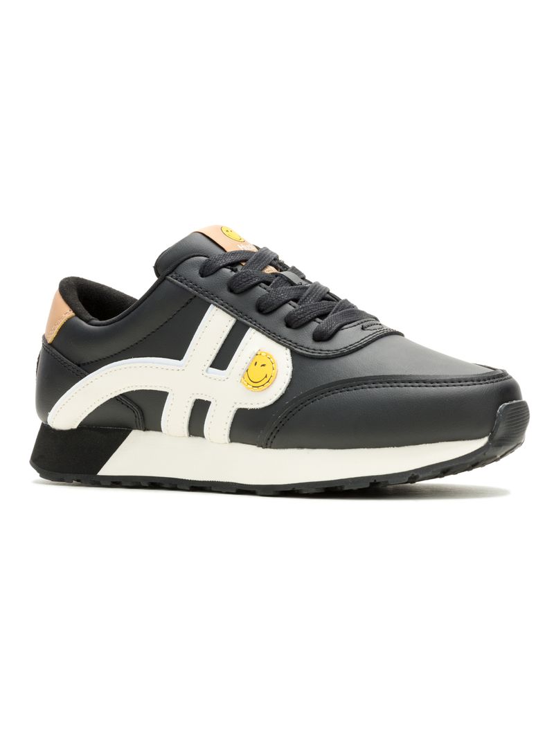 Zapatilla-Para-Mujer-Cuero-Seventy-Eight-Negro-Hush-Puppies