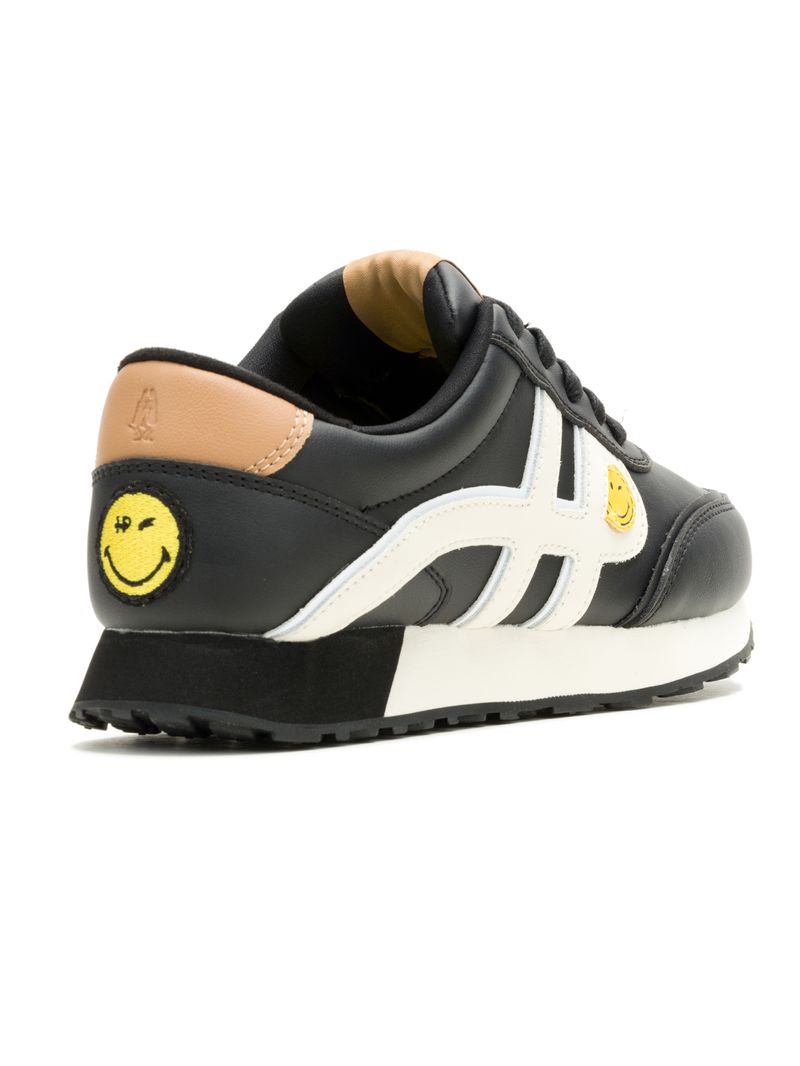 Zapatilla-Para-Mujer-Cuero-Seventy-Eight-Negro-Hush-Puppies