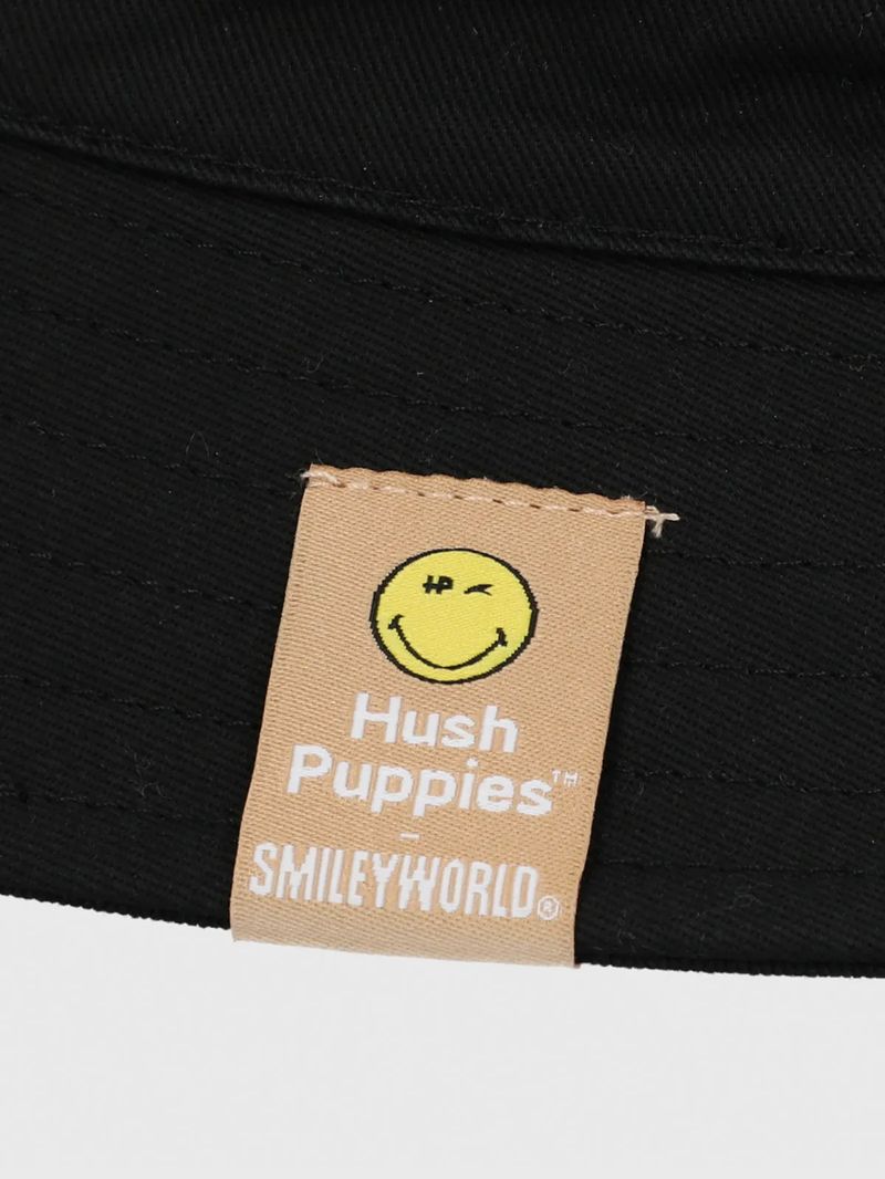 Gorro-Unisex-Algodon-Hp-X-Smiley-World-Negro-Hush-Puppies
