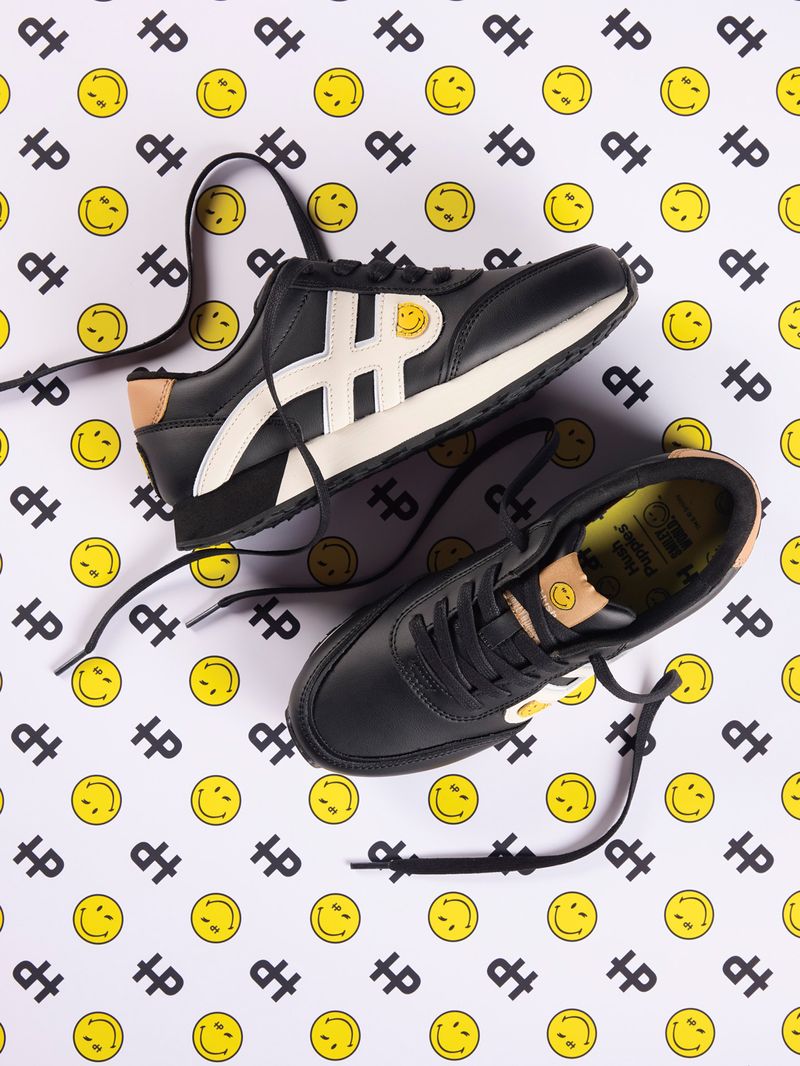 Zapatilla-Para-Mujer-Cuero-Seventy-Eight-Negro-Hush-Puppies