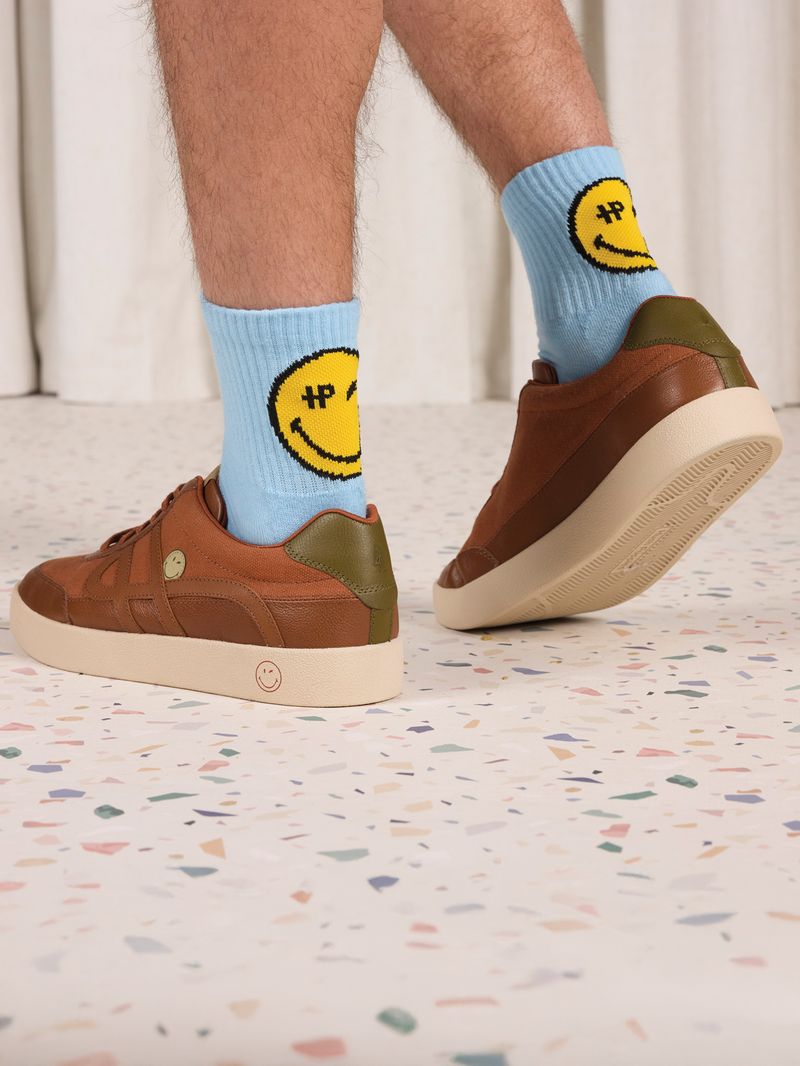 Zapatilla-Para-Hombre-Cuero-Seventy8-Charlie-Marron-Hush-Puppies