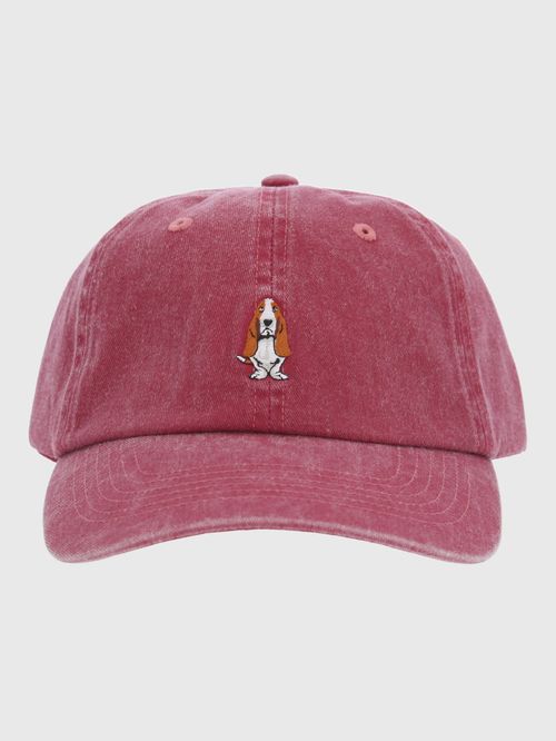 Gorra Algodon Organico HP Cap Dog Rosado Hush Puppies