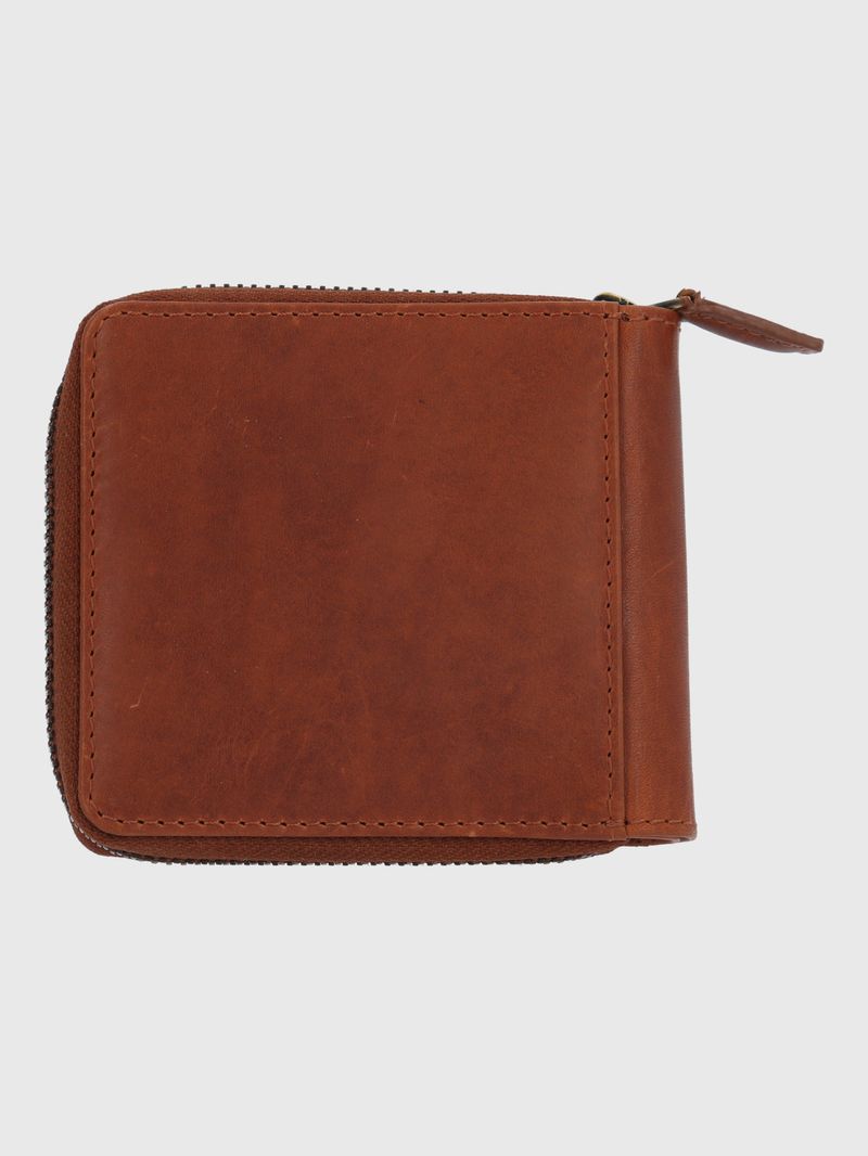 Billetera-Para-Hombre-Cuero-Om-Fletcher-Zip-Cafe-Hush-Puppies